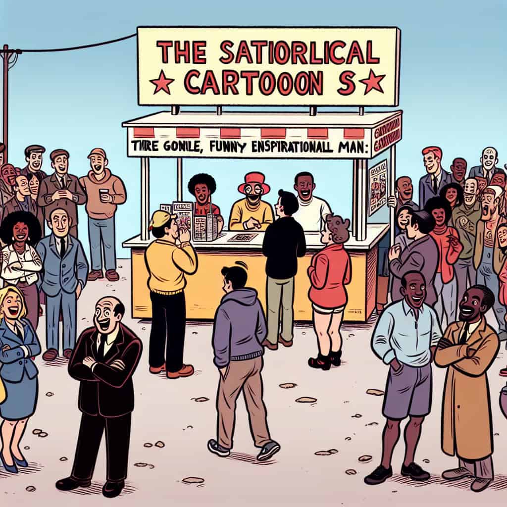 Editorial cartoon image