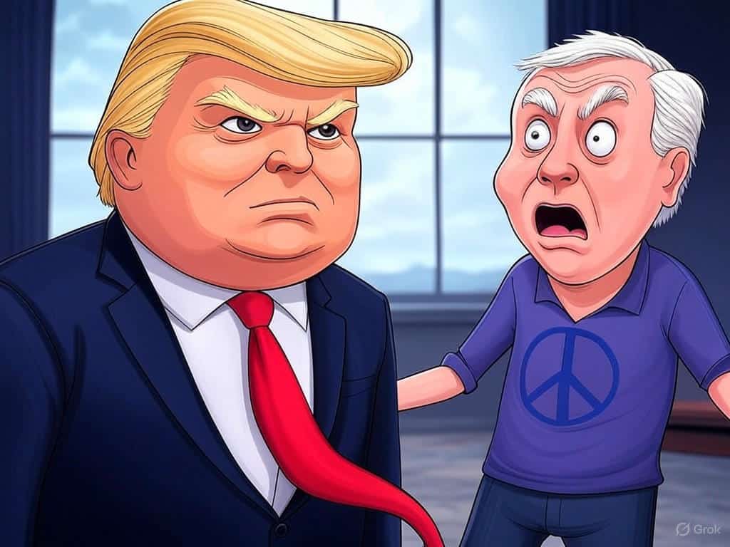 Donald Trump exercising presidential power causing liberal outcry