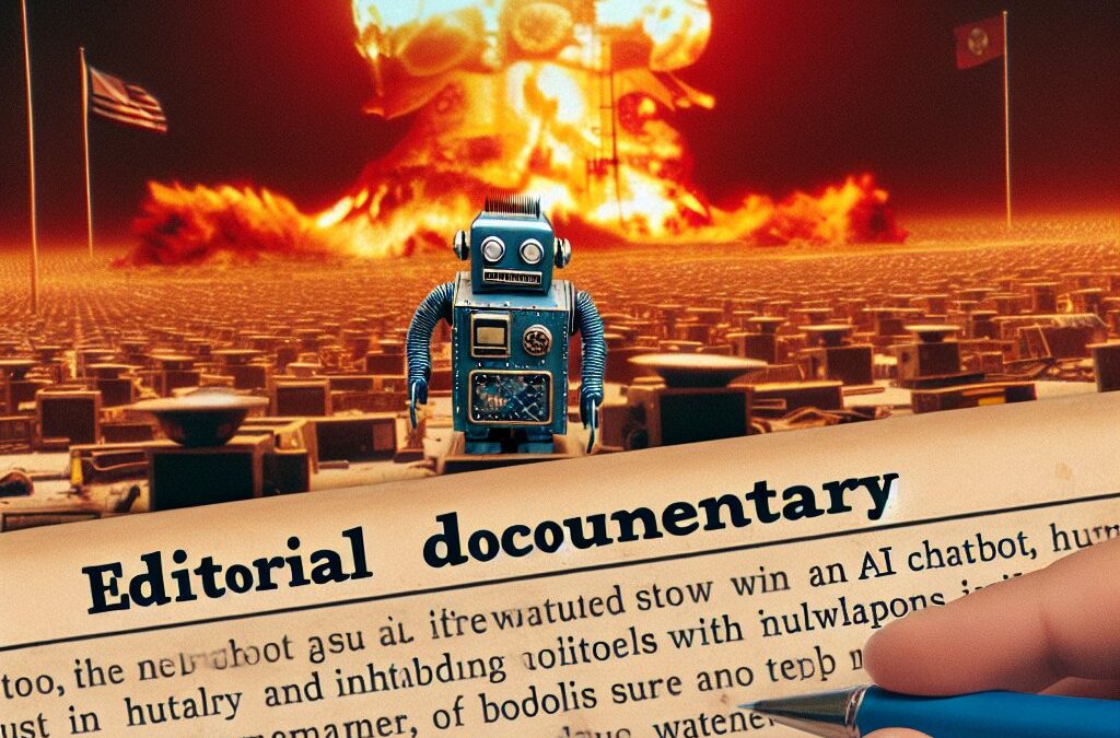 AI Chatbot and Nuclear Weapons: A Liberal Fantasy