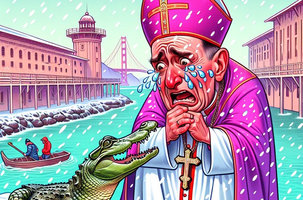 Archbishop Cries Over ‘Alligator Alcatraz’ – Snowflake Alert!