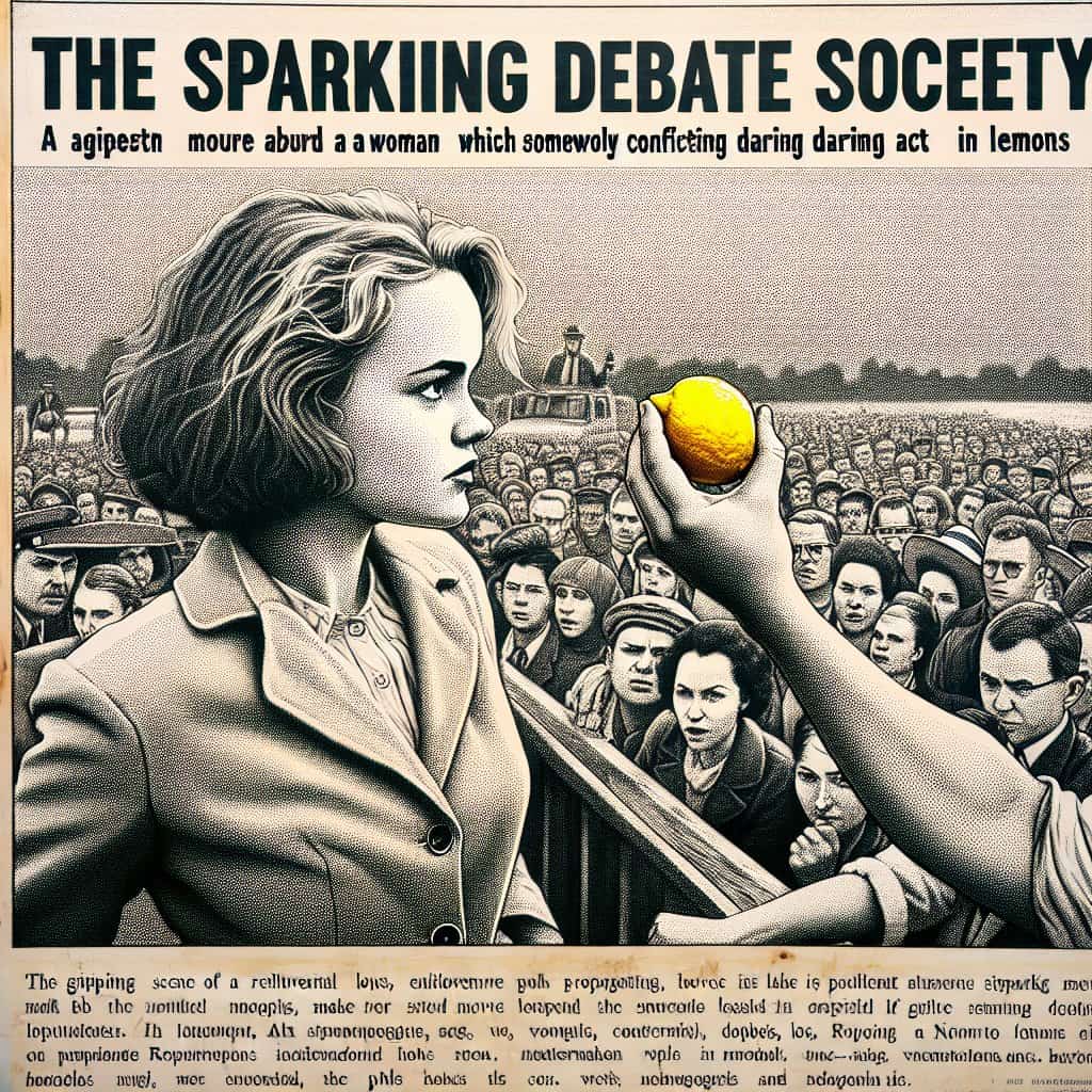 Image for: chatgpt_image_d49b6a1d.jpg Illustration of Pam Bondi's Bold Move: Lemon's Arrest Sparks Debate
