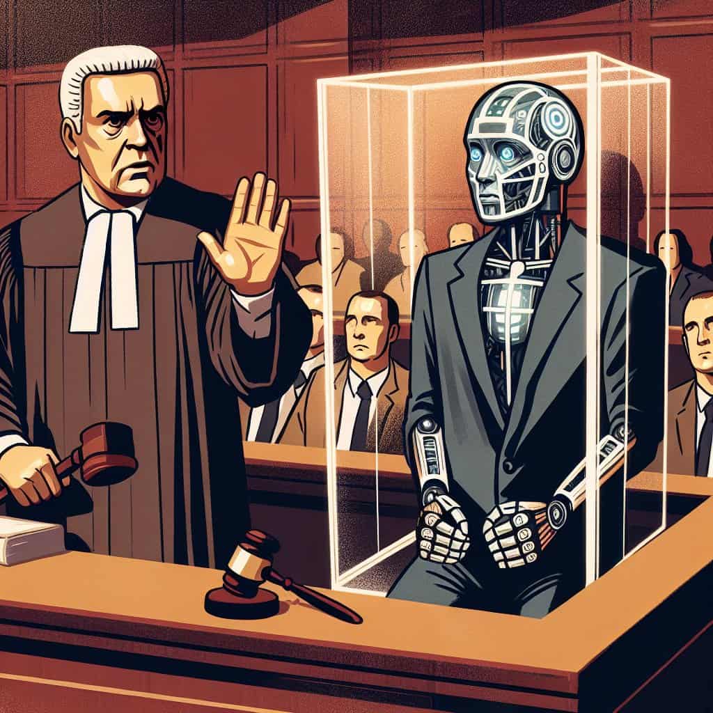 Illustration of Judge Blocks Pentagon's AI Bullying