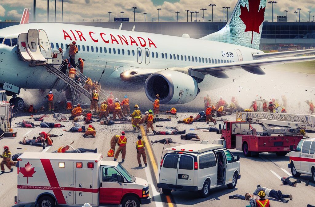 Air Canada Bumps a Truck: LaGuardia Meltdown