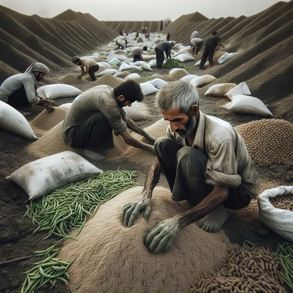 Illustration of Iran Conflict Hits Farmers with Fertilizer Crisis