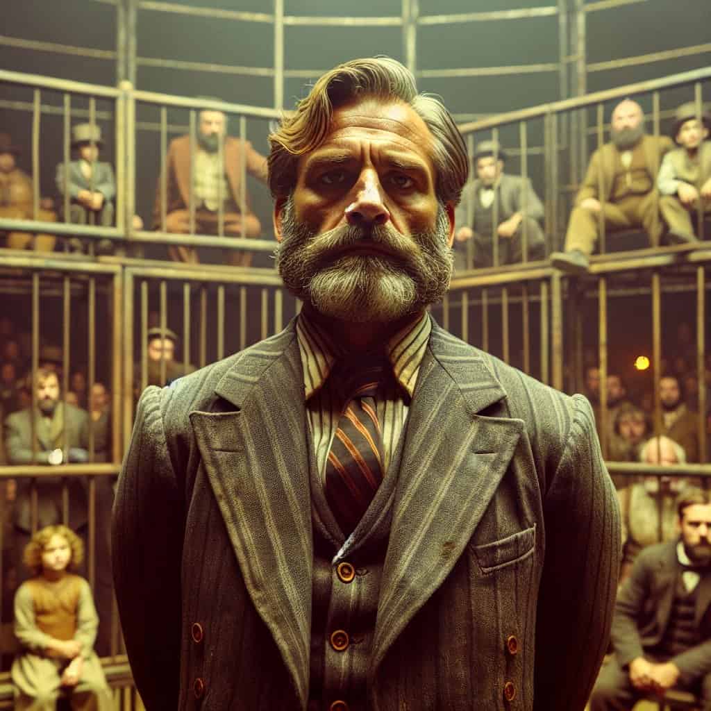 Illustration of Hunter Biden's Cage Match Antics: A Liberal Sideshow