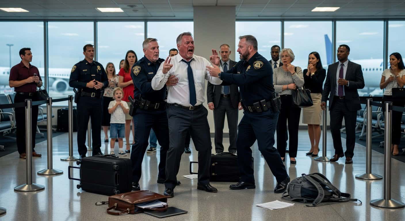Illustration of Airline Scare or Security Theater? United's Latest Drama